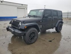 Jeep Wrangler Unlimited Sport Vehiculos salvage en venta: 2015 Jeep Wrangler Unlimited Sport