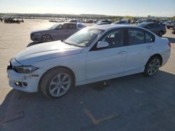 Salvage cars for sale at Grand Prairie, TX auction: 2015 BMW 320 I