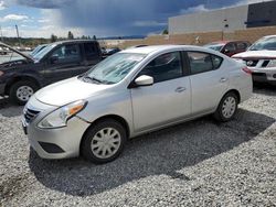 Salvage cars for sale at Mentone, CA auction: 2018 Nissan Versa S