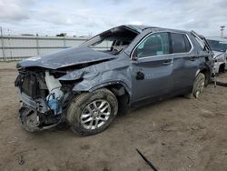 Salvage cars for sale at Bakersfield, CA auction: 2021 Chevrolet Traverse LS