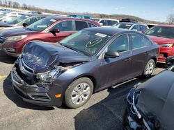 Salvage cars for sale at Mcfarland, WI auction: 2015 Chevrolet Cruze LS