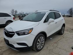 Salvage cars for sale at Pekin, IL auction: 2018 Buick Encore Preferred