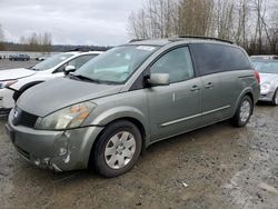 Nissan Quest S Vehiculos salvage en venta: 2006 Nissan Quest S