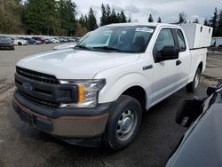 Salvage cars for sale from Copart Arlington, WA: 2018 Ford F150 Super Cab