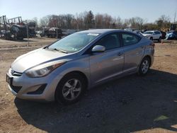 Salvage cars for sale at Chalfont, PA auction: 2015 Hyundai Elantra SE