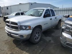 Salvage cars for sale from Copart Vallejo, CA: 2005 Dodge RAM 1500 ST