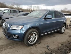 Salvage cars for sale from Copart Marlboro, NY: 2016 Audi Q5 Premium Plus