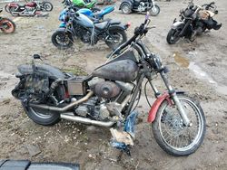 Salvage Motorcycles for parts for sale at auction: 2002 Harley-Davidson Fxdwg