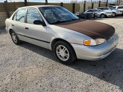 Chevrolet Prizm salvage cars for sale: 2000 Chevrolet GEO Prizm Base