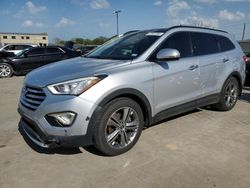 Salvage cars for sale at Wilmer, TX auction: 2014 Hyundai Santa FE GLS