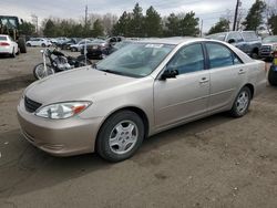 Salvage cars for sale from Copart Denver, CO: 2003 Toyota Camry LE