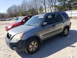 Honda CR-V LX salvage cars for sale: 2005 Honda CR-V LX