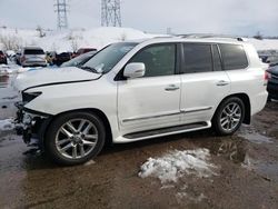 Lexus LX 570 salvage cars for sale: 2015 Lexus LX 570