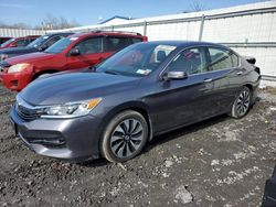 Vehiculos salvage en venta de Copart Albany, NY: 2017 Honda Accord Hybrid EXL