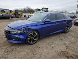 Salvage cars for sale at Hillsborough, NJ auction: 2020 Honda Accord Sport