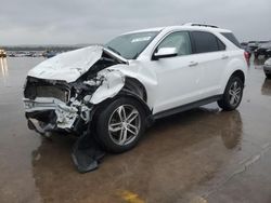 2017 Chevrolet Equinox Premier en venta en Grand Prairie, TX