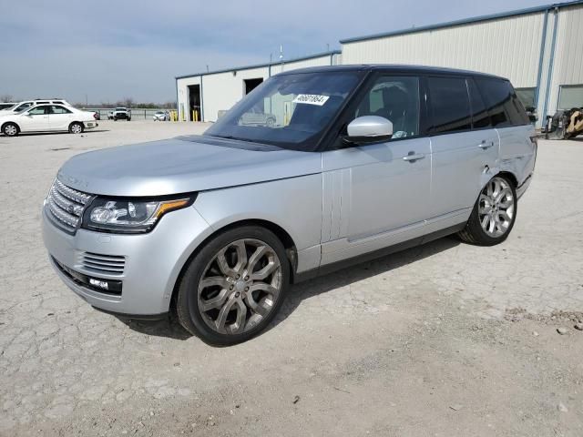 2017 Land Rover Range Rover Supercharged