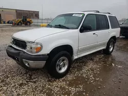 Salvage cars for sale at Kansas City, KS auction: 2001 Ford Explorer XLT