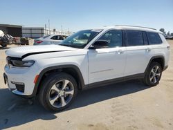 Salvage cars for sale from Copart Fresno, CA: 2023 Jeep Grand Cherokee L Limited