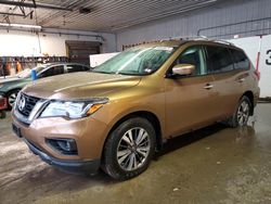 Nissan salvage cars for sale: 2017 Nissan Pathfinder S