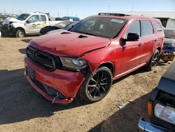 Dodge Durango salvage cars for sale: 2017 Dodge Durango R/T