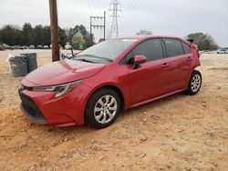 Toyota Corolla LE salvage cars for sale: 2021 Toyota Corolla LE