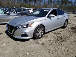 Nissan Altima S salvage cars for sale: 2020 Nissan Altima S