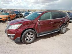 Chevrolet salvage cars for sale: 2017 Chevrolet Traverse LT