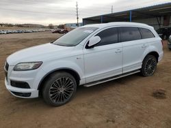 Salvage cars for sale from Copart Colorado Springs, CO: 2014 Audi Q7 Prestige