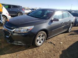 Salvage cars for sale from Copart Brighton, CO: 2015 Chevrolet Malibu LS