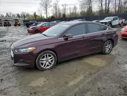 Salvage cars for sale from Copart Waldorf, MD: 2013 Ford Fusion SE