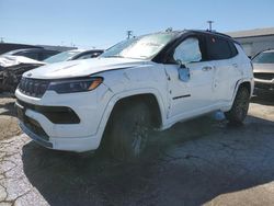 Jeep salvage cars for sale: 2022 Jeep Compass Limited