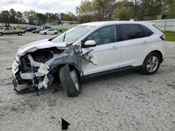 Salvage cars for sale from Copart Fairburn, GA: 2017 Ford Edge SEL