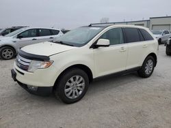 Ford Edge Limited salvage cars for sale: 2008 Ford Edge Limited