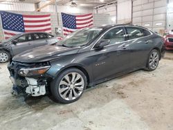 Salvage cars for sale at Columbia, MO auction: 2017 Chevrolet Malibu Premier