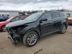 Hyundai Santa FE salvage cars for sale: 2017 Hyundai Santa FE SE