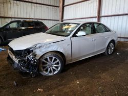 Salvage cars for sale from Copart Houston, TX: 2014 Audi A4 Premium