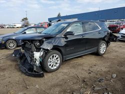 Salvage cars for sale at Woodhaven, MI auction: 2019 Chevrolet Equinox LT