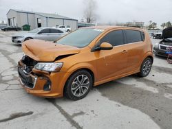 Salvage cars for sale at Tulsa, OK auction: 2018 Chevrolet Sonic LT