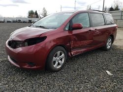 Salvage cars for sale at Portland, OR auction: 2013 Toyota Sienna LE