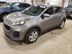 Salvage cars for sale from Copart Lansing, MI: 2019 KIA Sportage LX