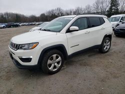 Salvage cars for sale from Copart North Billerica, MA: 2017 Jeep Compass Latitude