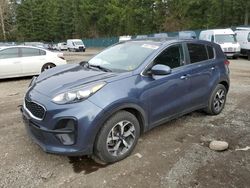 KIA Sportage salvage cars for sale: 2021 KIA Sportage LX