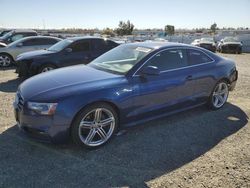 Salvage cars for sale from Copart Antelope, CA: 2013 Audi A5 Prestige