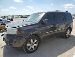 Salvage cars for sale at San Antonio, TX auction: 2012 Honda Pilot Touring