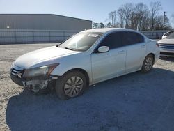 Salvage cars for sale from Copart Gastonia, NC: 2012 Honda Accord LX