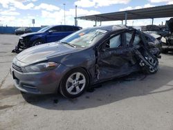 Salvage cars for sale at Anthony, TX auction: 2015 Dodge Dart SXT