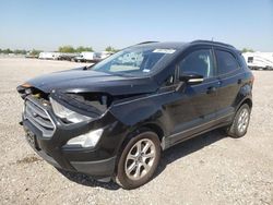 Salvage cars for sale at Houston, TX auction: 2018 Ford Ecosport SE