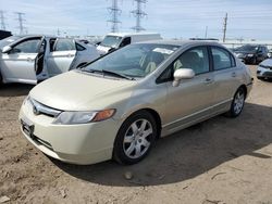 Honda Civic LX salvage cars for sale: 2007 Honda Civic LX