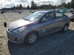 Salvage cars for sale at Graham, WA auction: 2013 Hyundai Accent GLS